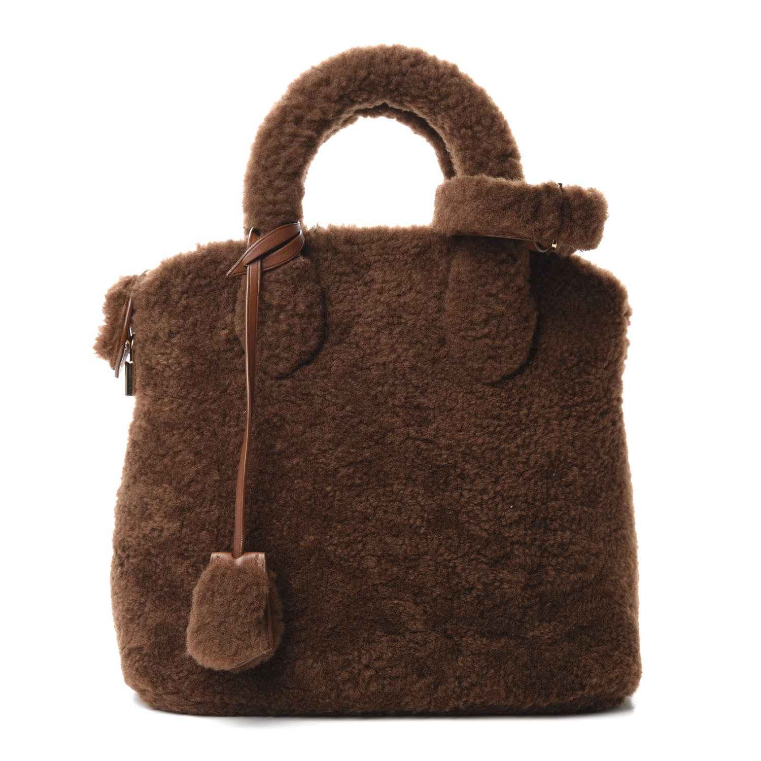 Louis Vuitton Shearling Pulsion Lockit Brown 1 of 9
