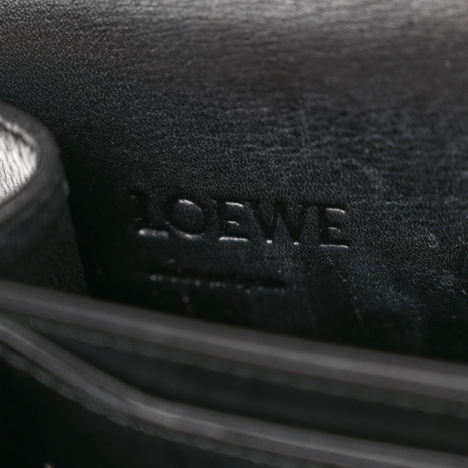 Loewe Calfskin Small Barcelona Shoulder Bag Black 6 of 10