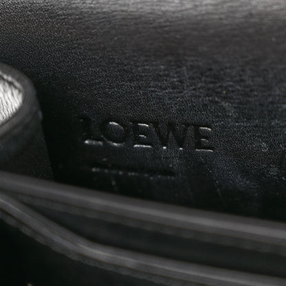Loewe Calfskin Small Barcelona Shoulder Bag Black 6 of 10