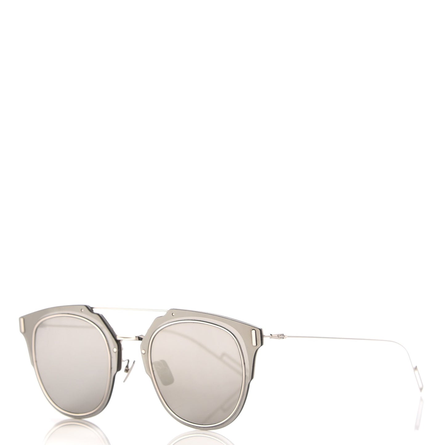 Composit 1.0 Round Sunglasses Silver