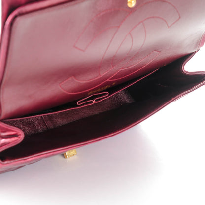 Chanel Metallic Calfskin Quilted 2.55 Reissue Flap 227 Red 6 of 12