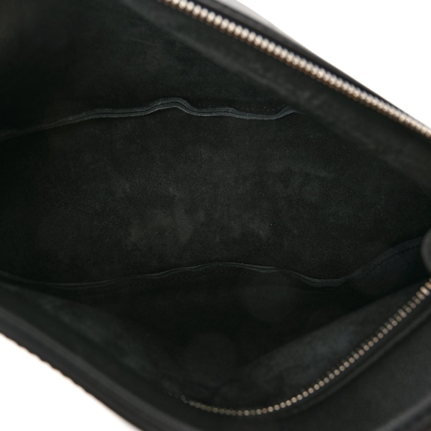 Smooth Calfskin Small Slouchy Banana Bag Black