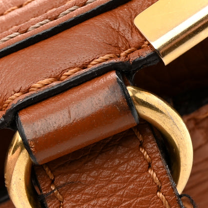 Chloe Calfskin Mini Marcie Round Crossbody Bag Tan 20 of 20