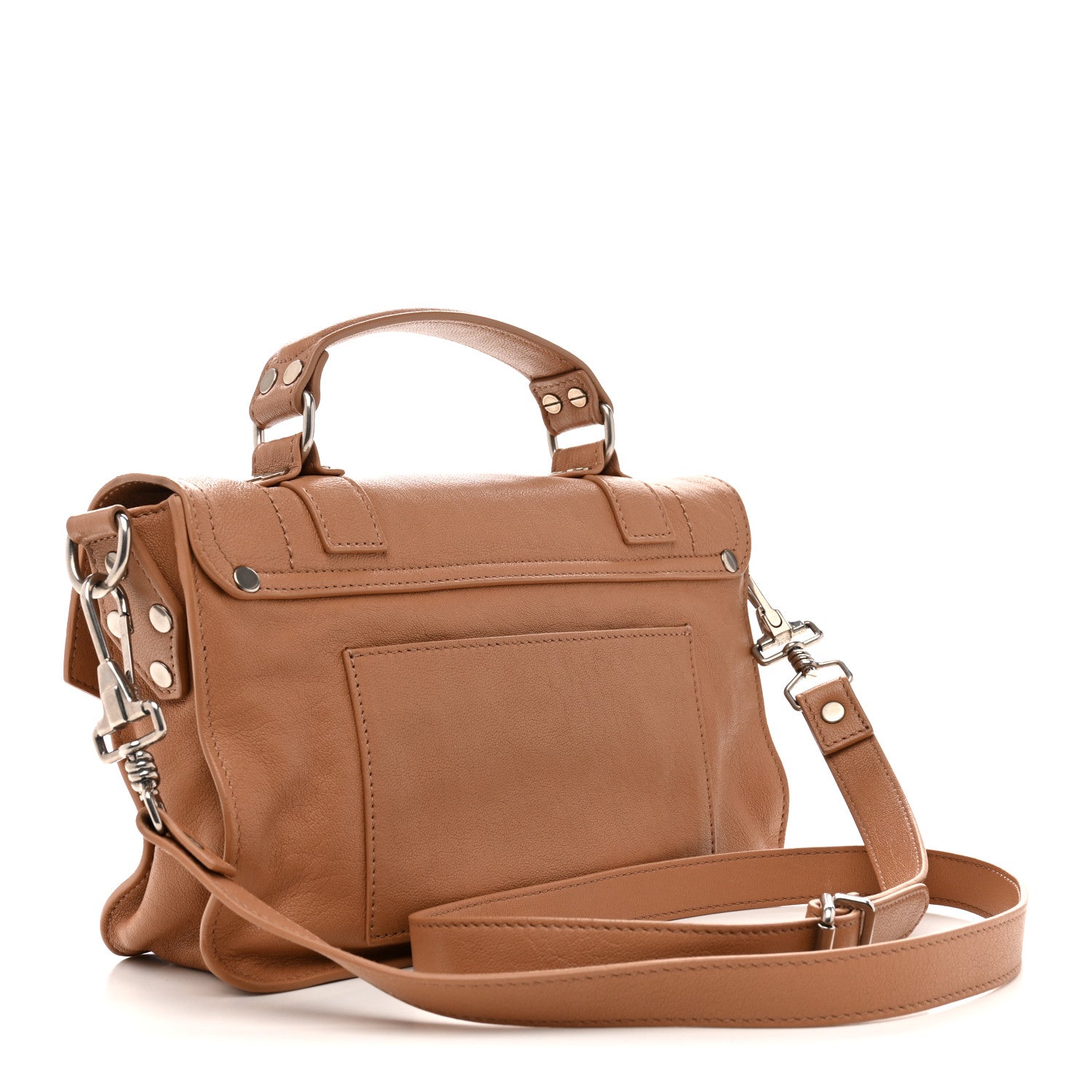 Proenza Schouler Lambskin Tiny PS1 Satchel Desert Earth 3 of 15