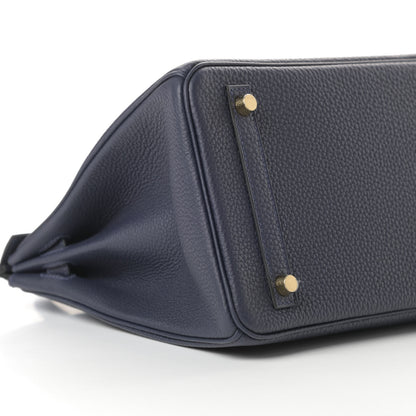 Hermes Togo Birkin 30 Bleu Nuit 9 of 11