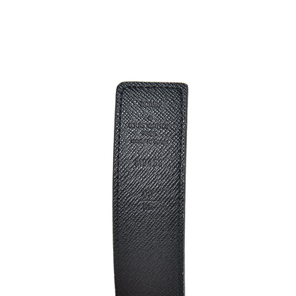 Louis Vuitton Calfskin Monogram 30mm LV Initiales Reversible Belt 90 36 Black 5 of 7