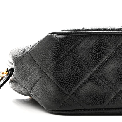 Chanel Caviar Quilted Camera Case Black 10 of 11