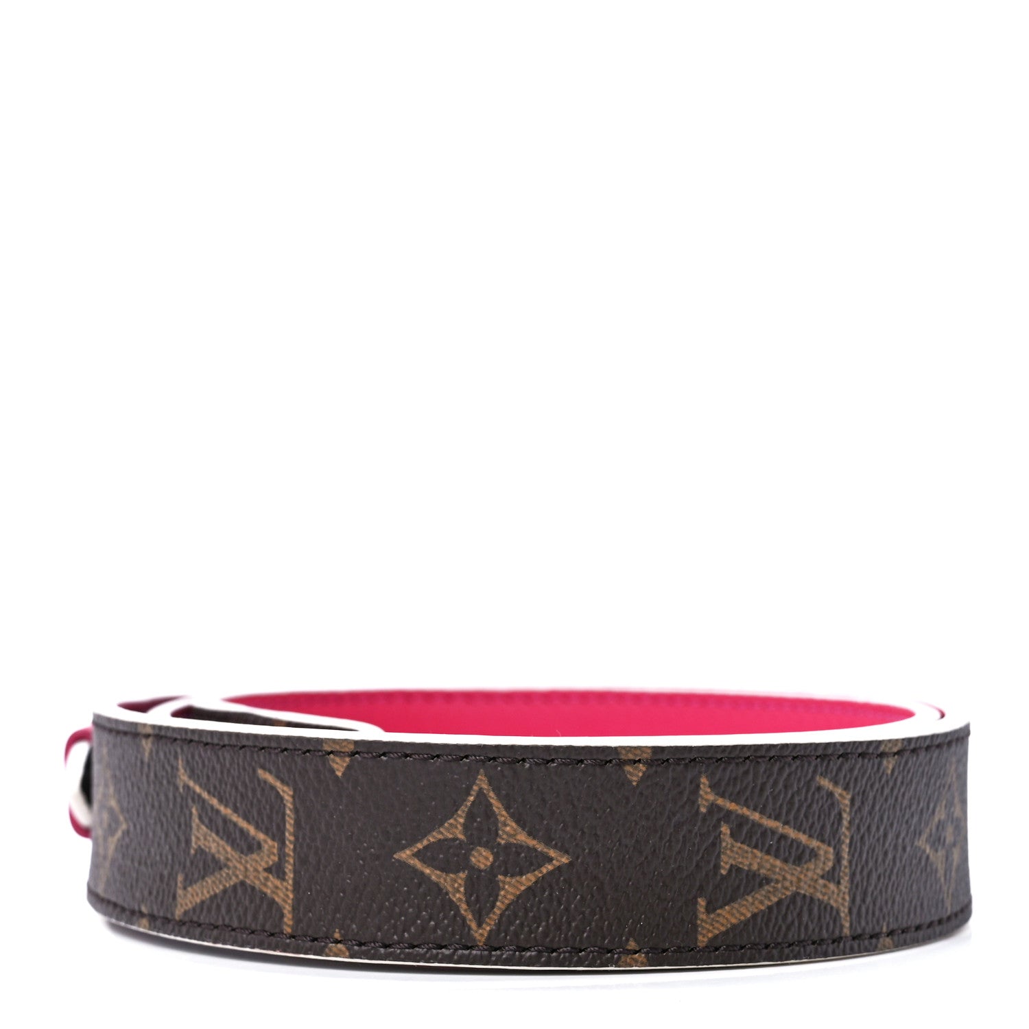 Louis Vuitton Monogram Bandouliere Shoulder Strap XL Hot Pink 2 of 4