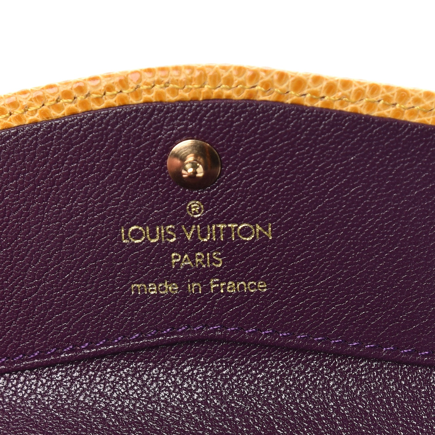 Louis Vuitton Lizard Wallet Tassil 4 of 6
