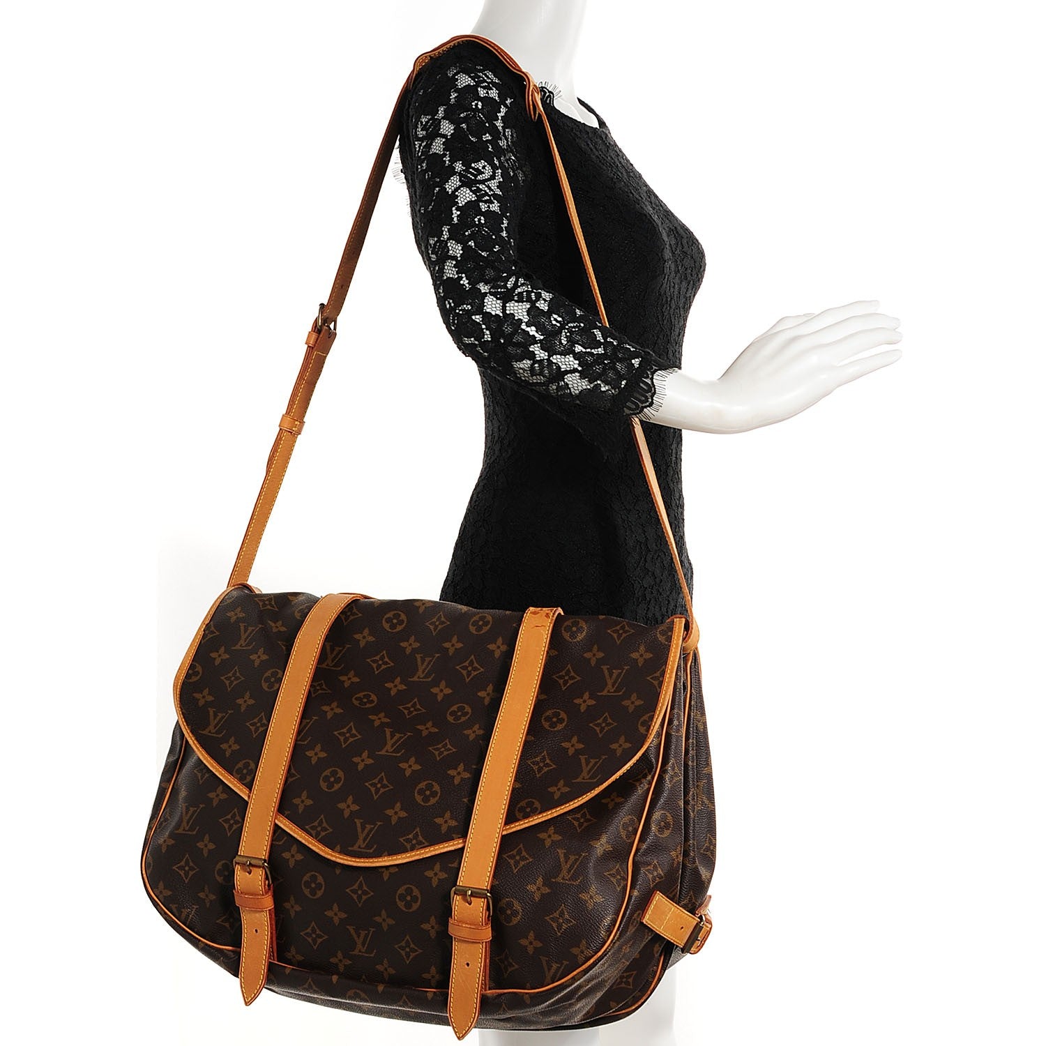 Louis Vuitton Monogram Saumur 43 2 of 7