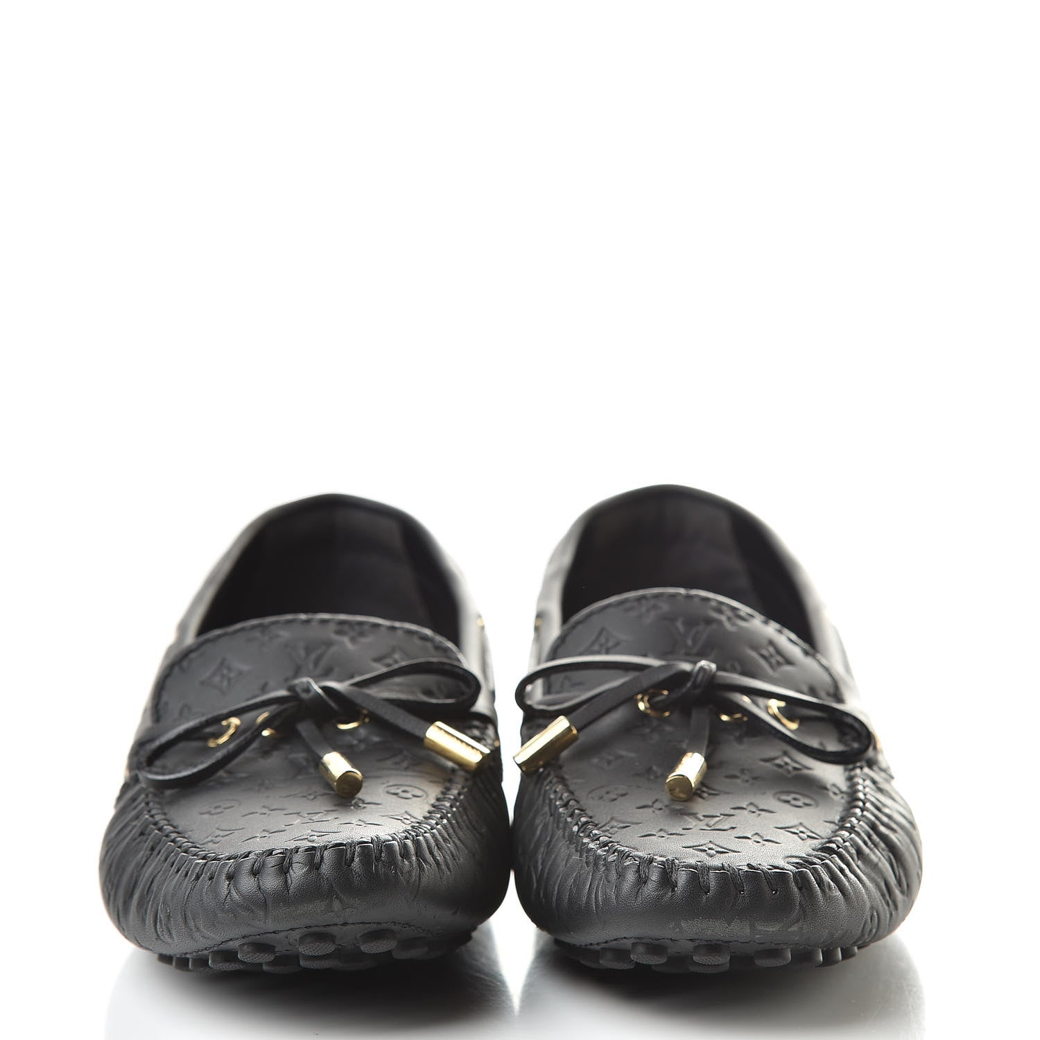 Louis Vuitton Empreinte Gloria Loafers 40 Black 2 of 10