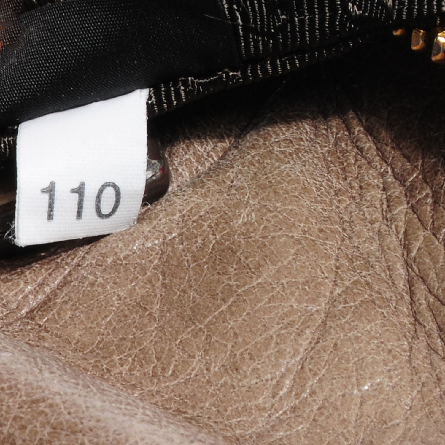 Prada Vitello Shine Pochette Clutch Argilla 9 of 10