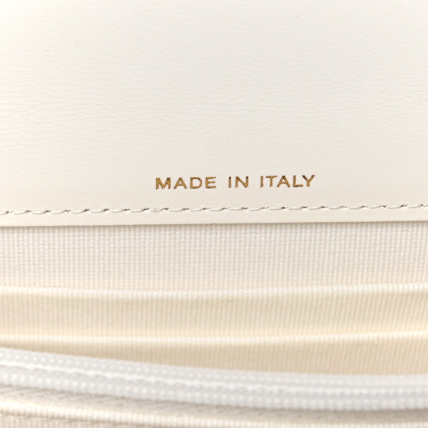 Lambskin Quilted Crystal Top Handle Rectangular Flap White