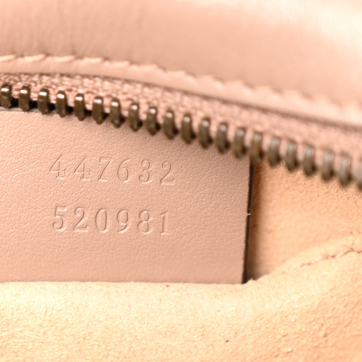 Gucci Calfskin Matelasse Small GG Marmont Chain Shoulder Bag Porcelain Rose 7 of 10