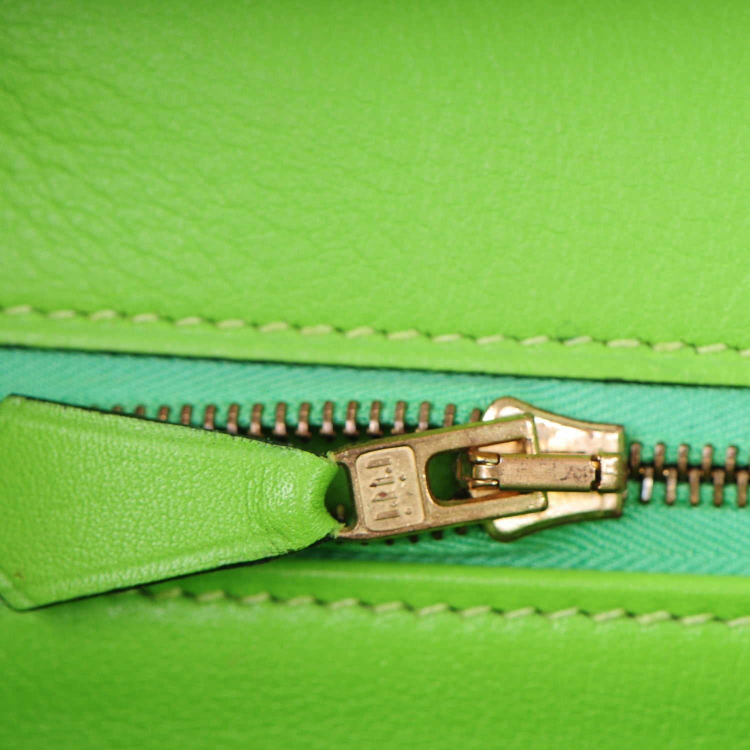 Hermes Veau Gulliver Kelly Retourne 32 Vert Cru 21 of 27
