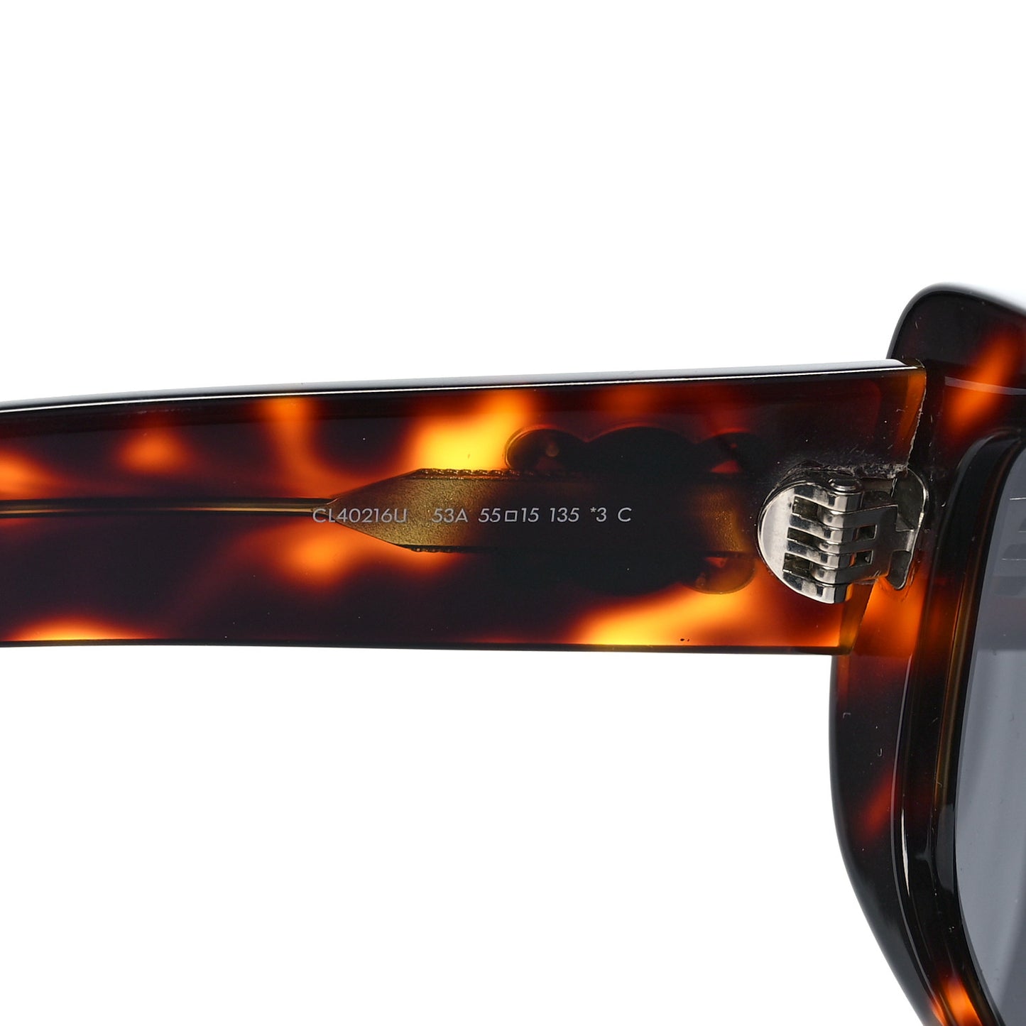 Acetate Sunglasses CL40216U Blonde Havana