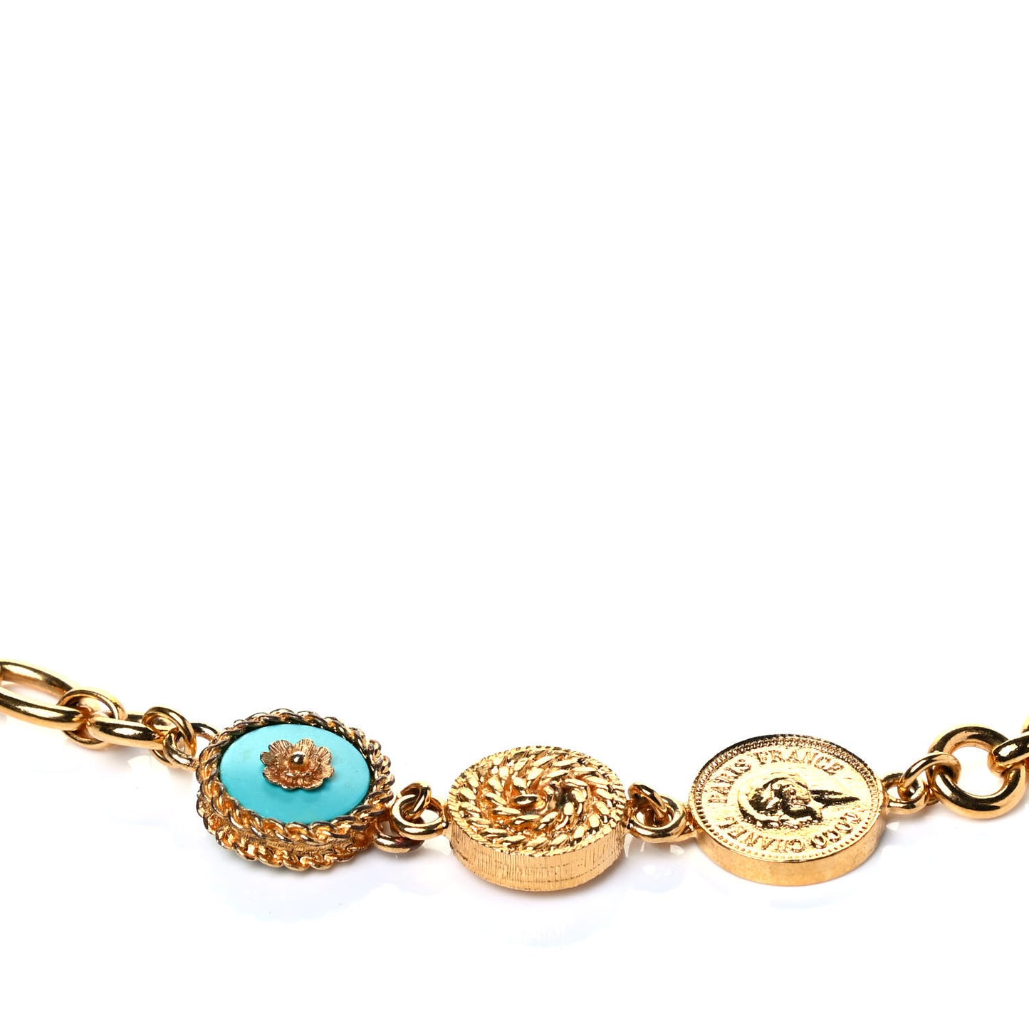 Pearl CC Belt Gold Multicolor