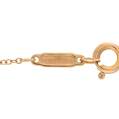 Tiffany 18K Rose Gold Chain Necklace 18.5" 4 of 4