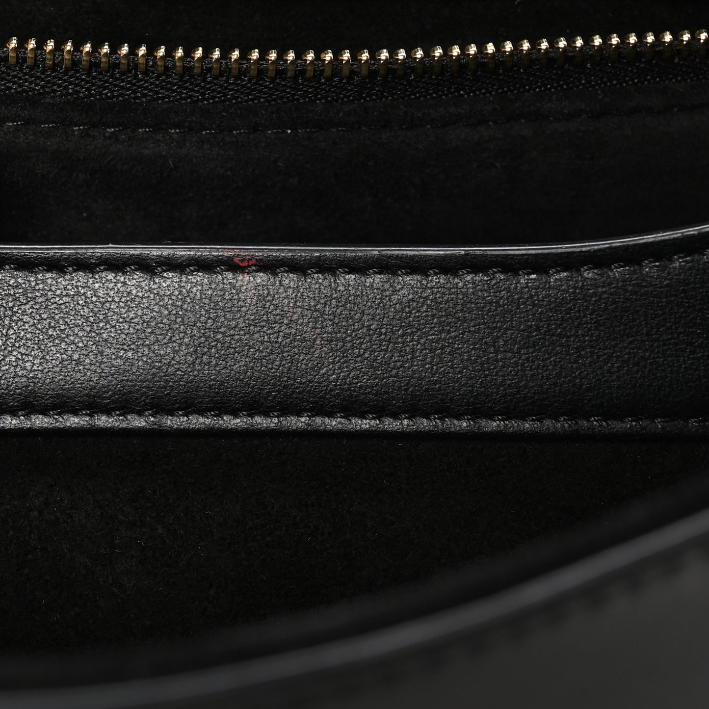 Grained Calfskin Teen Soft 16 Shoulder Bag Black