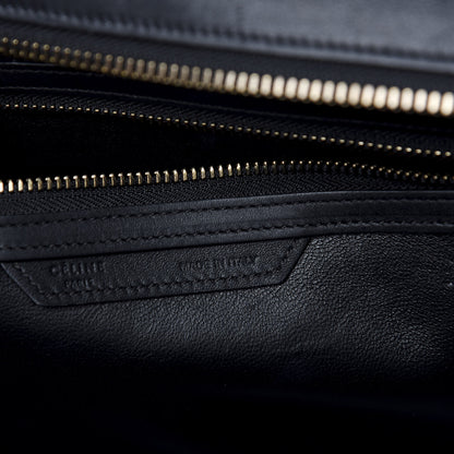 Celine Smooth Calfskin Mini Luggage Black 7 of 9
