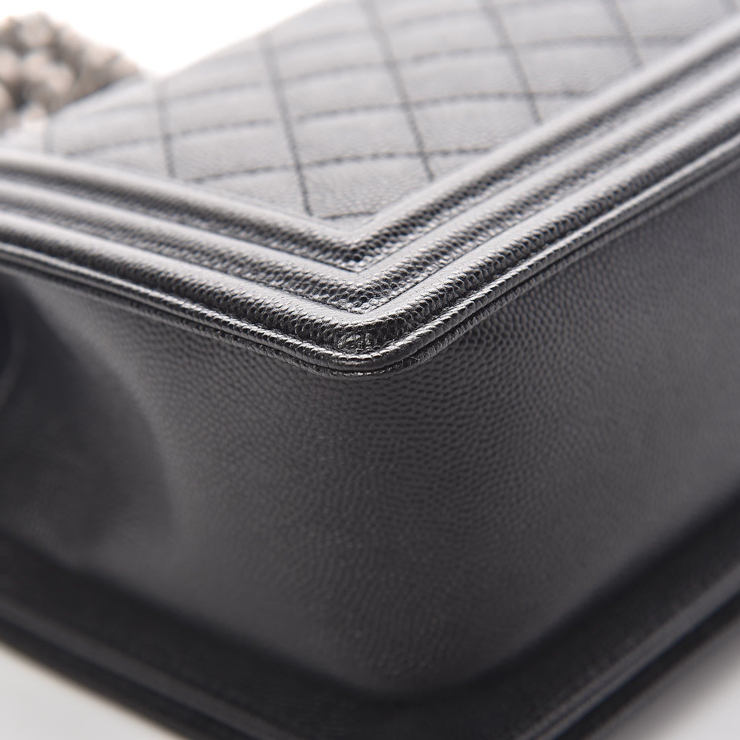 Chanel Caviar Quilted Medium Boy Flap Black 12 of 12