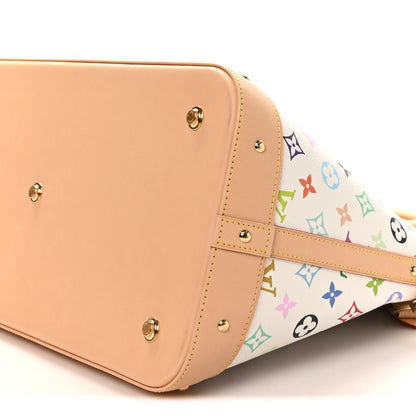 Louis Vuitton LV x TM Monogram Multicolor Alma Travel White 9 of 10