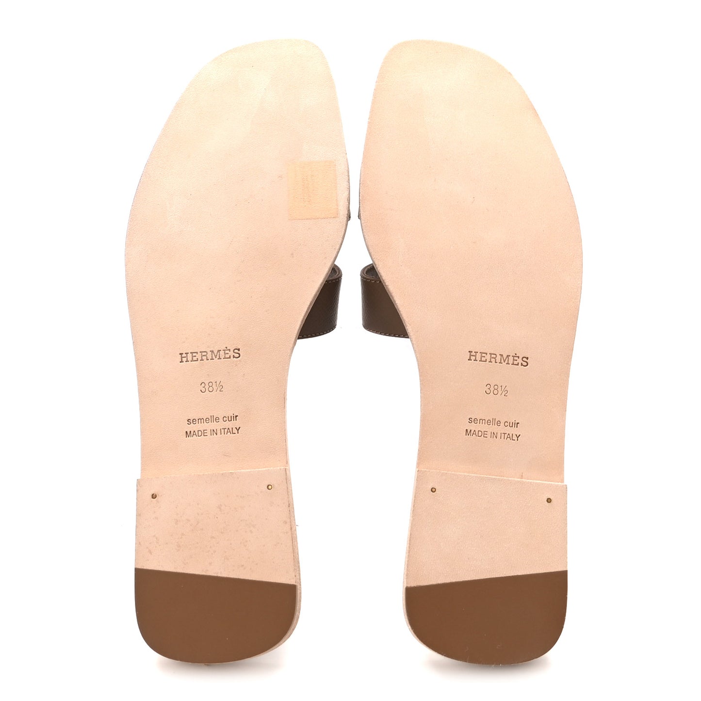 Epsom Oran Sandals 38.5 Etoupe