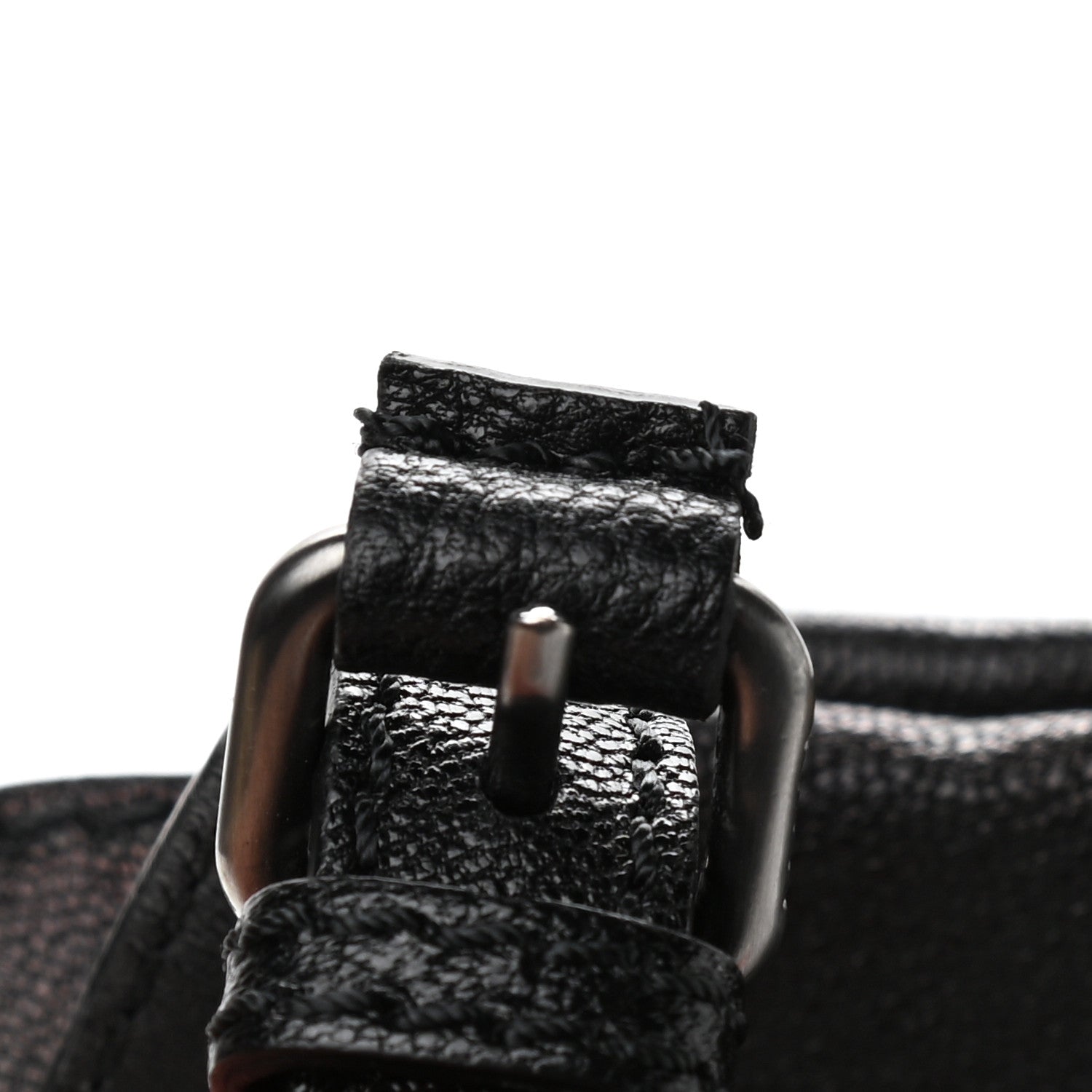 Fendi Goatskin Zucca Medium Peekaboo Iconic Satchel Black Tobacco 13 of 14