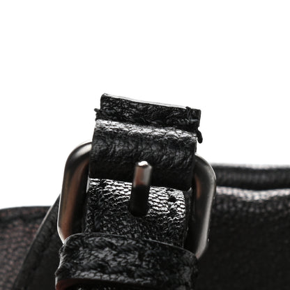 Fendi Goatskin Zucca Medium Peekaboo Iconic Satchel Black Tobacco 13 of 14