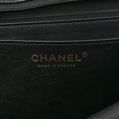 Chanel Caviar Quilted Maxi Single Flap Black 6 of 11