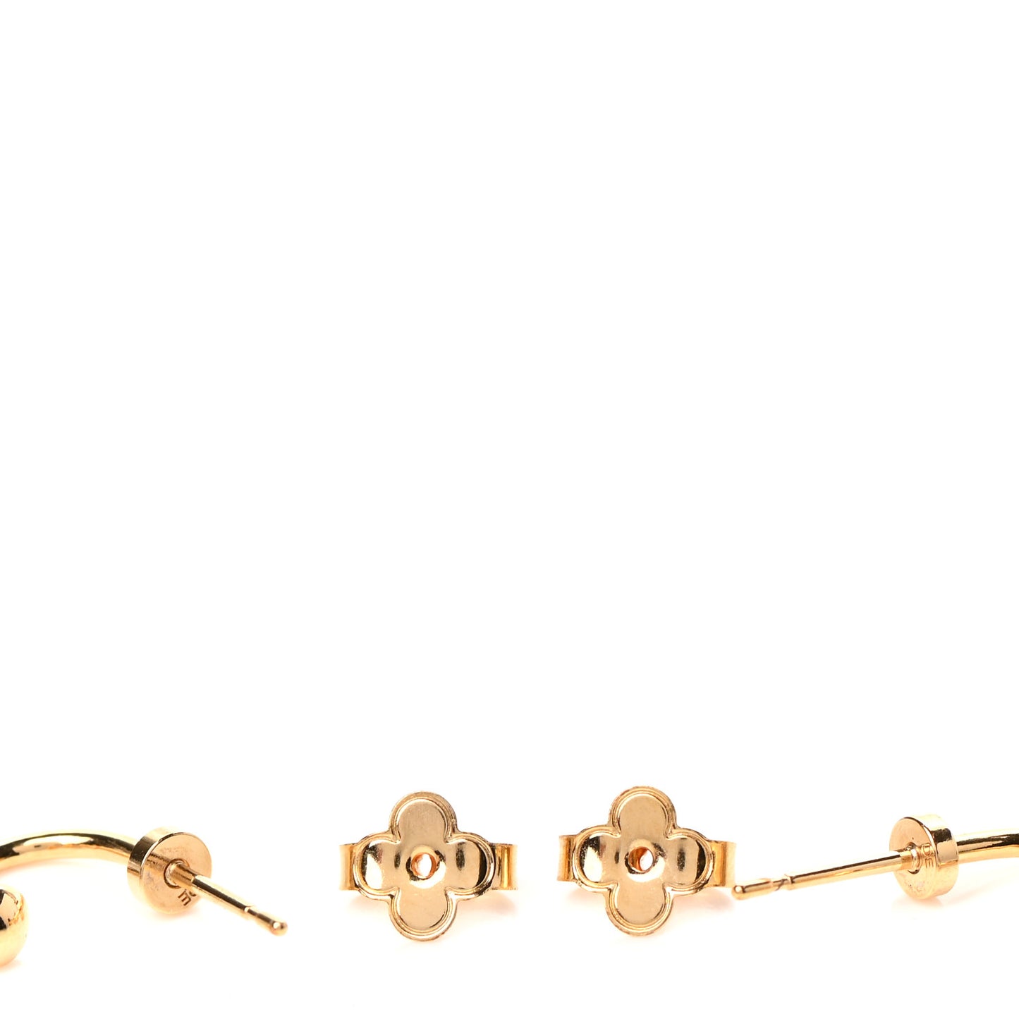 Brass Blooming Earrings Gold