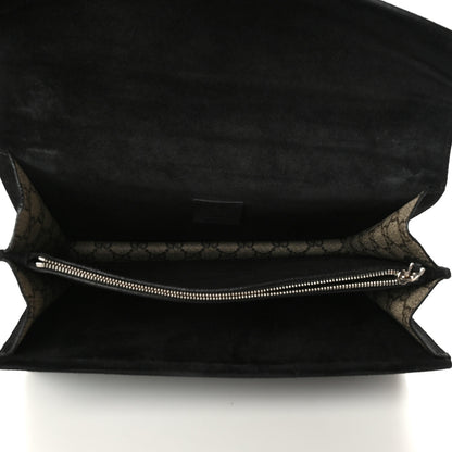 Gucci GG Supreme Monogram Medium Dionysus Shoulder Bag Black 5 of 10