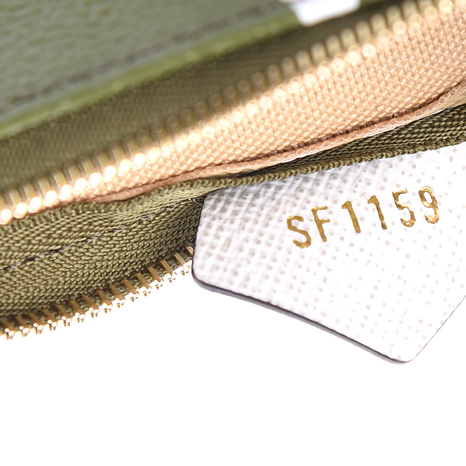 Louis Vuitton Monogram Giant Micro Pochette Accessories Kaki White 7 of 8