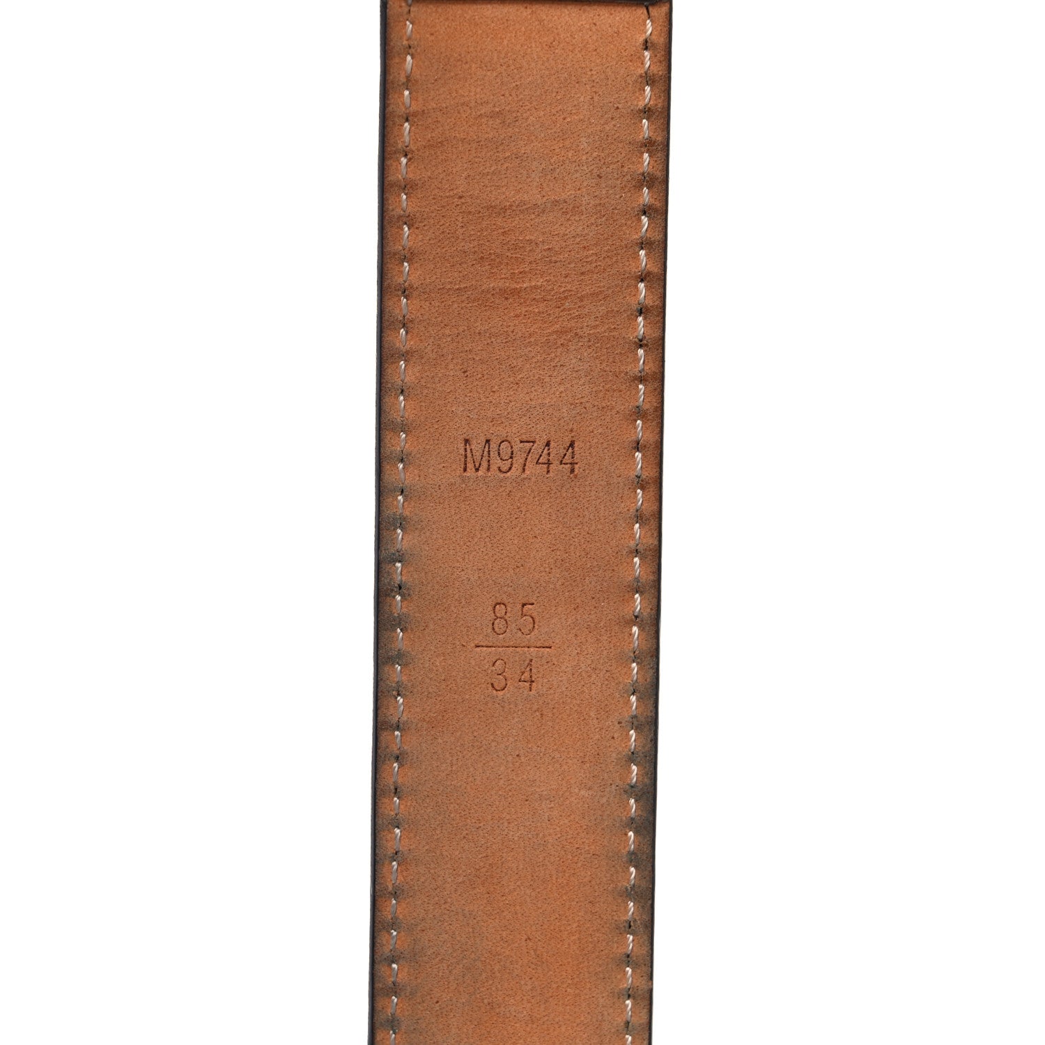 Louis Vuitton Damier Ebene Mini 25mm Belt 85 34 3 of 12