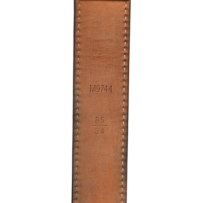 Louis Vuitton Damier Ebene Mini 25mm Belt 85 34 3 of 12