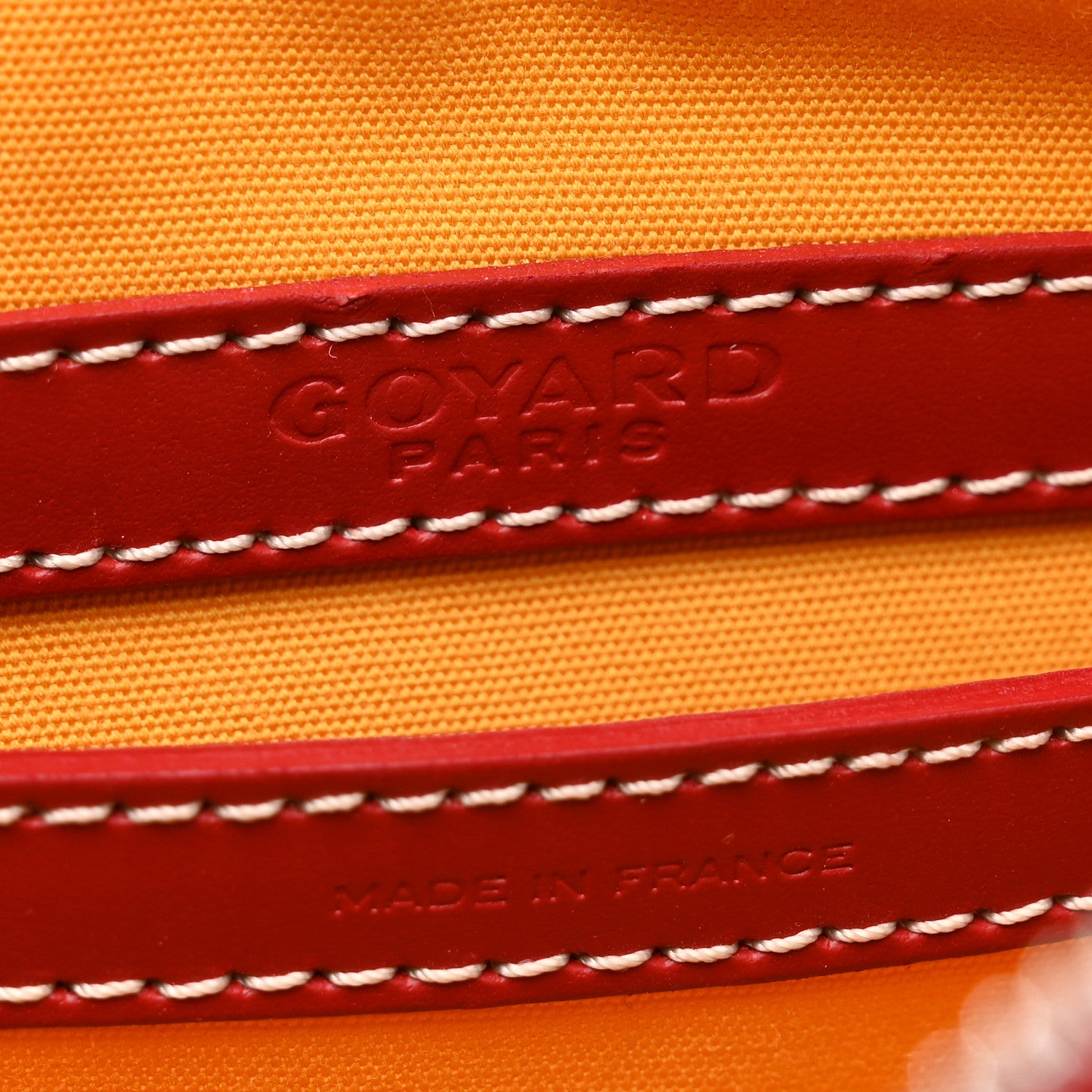 Goyard Goyardine Sac Cap Vert Red 6 of 9