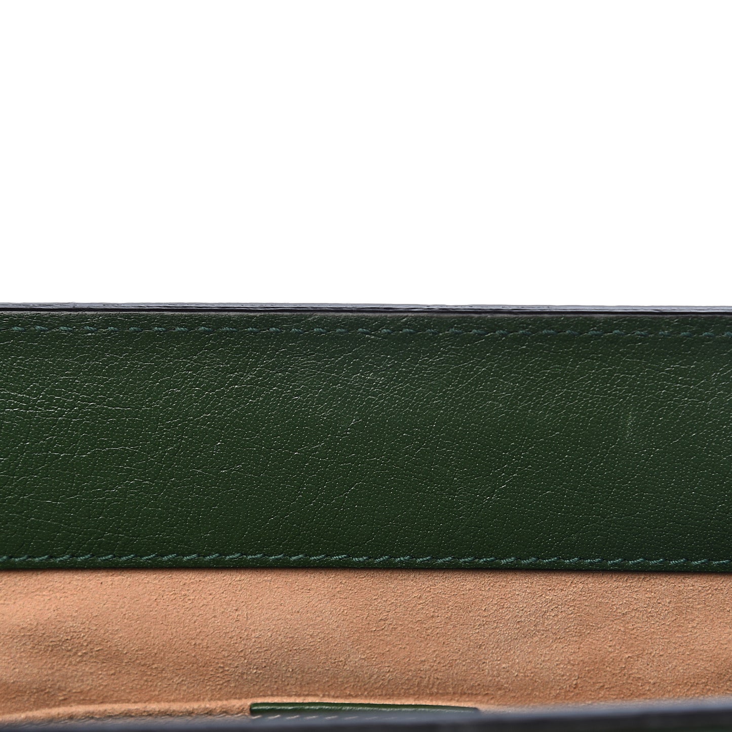 Suede Calfskin GG Web Small Ophidia Chain Shoulder Bag Brown Red Green