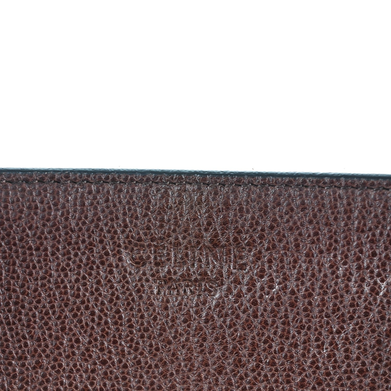 Celine Shiny Grained Calfskin Medium Phantom Luggage Brown 6 of 9