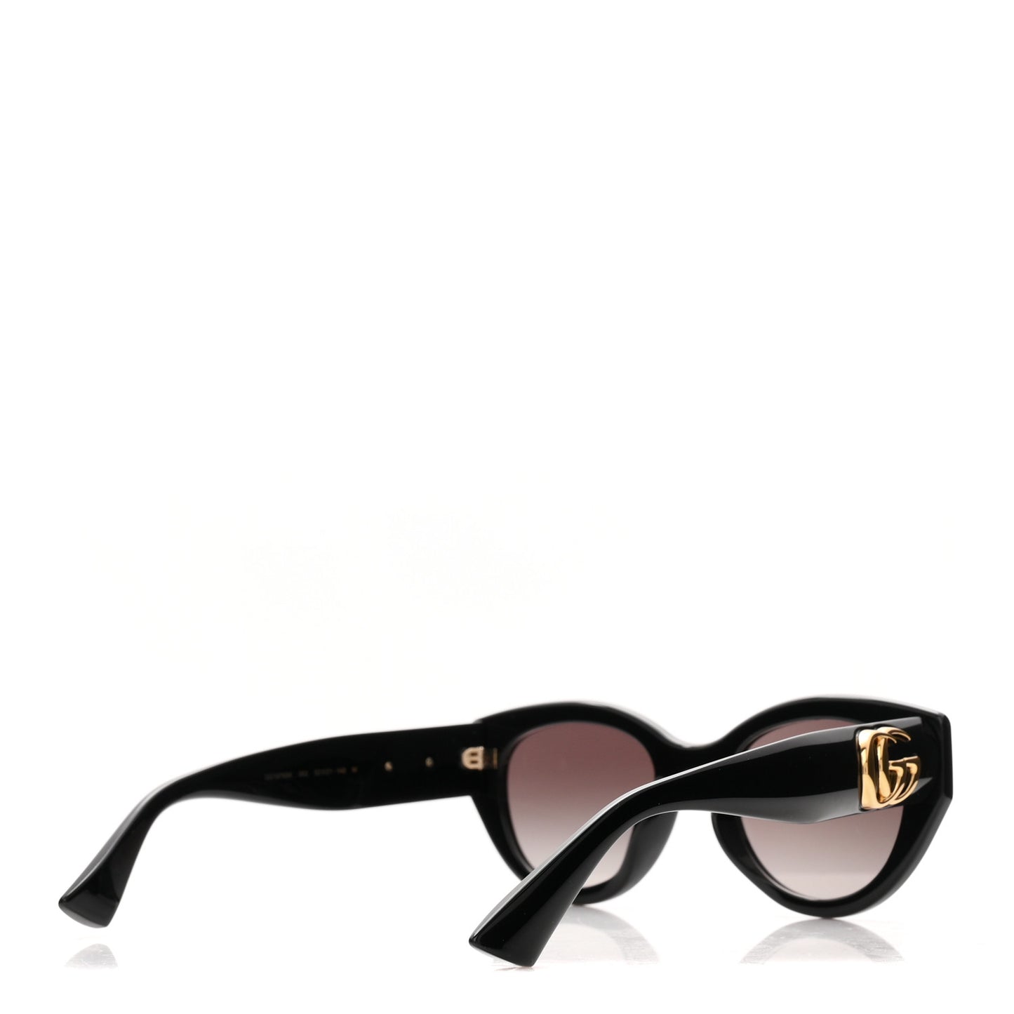 Acetate Low Nose Bridge Fit Sunglasses GG1976SK Black