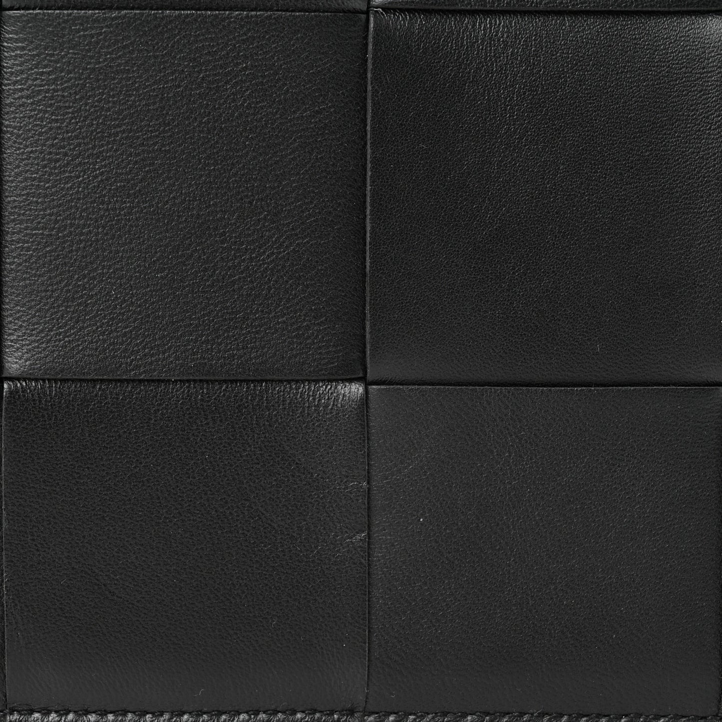 Nappa Maxi Intrecciato Medium Bill Pouch Black