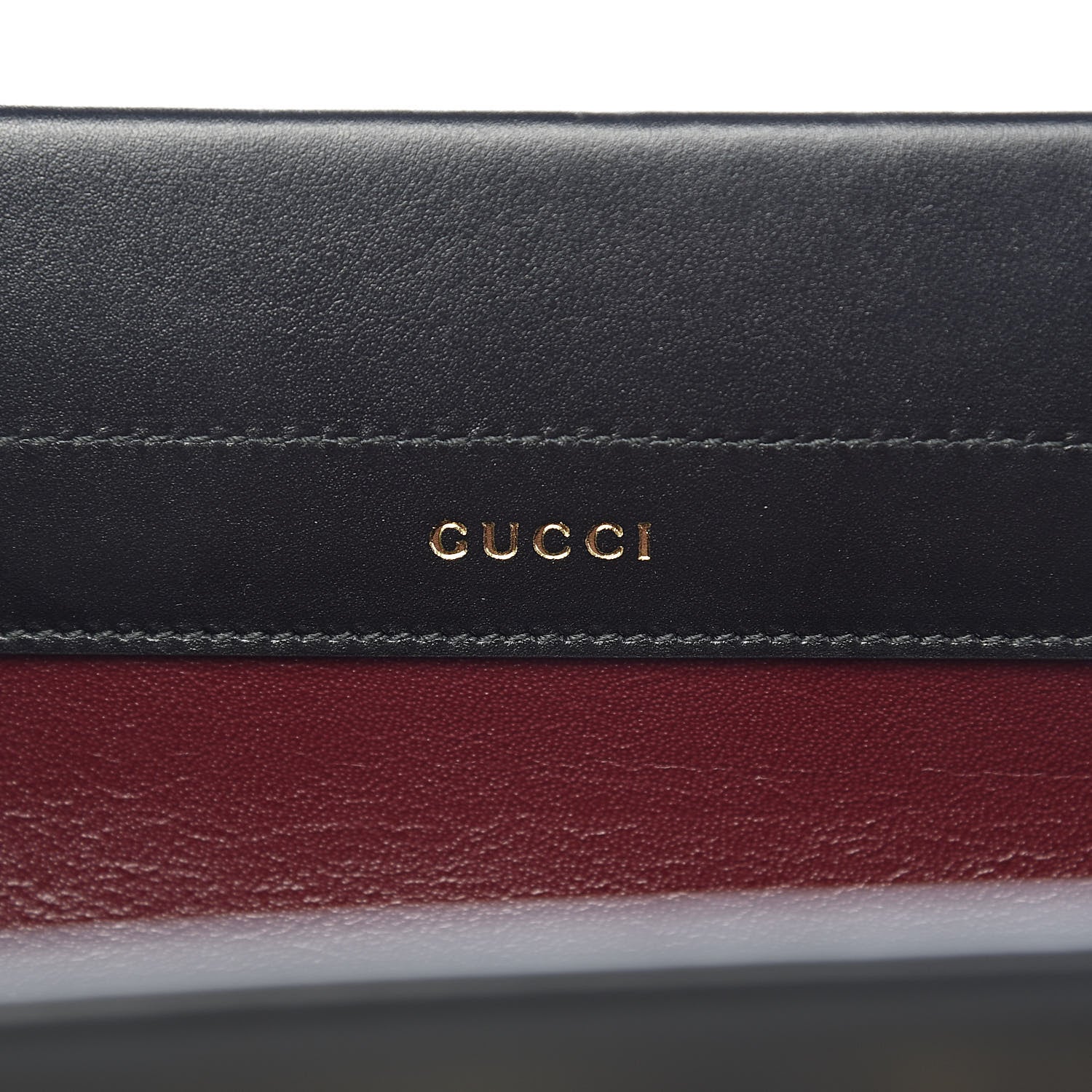 Gucci Smooth Calfskin Medium Zumi Top Handle Bag Black 6 of 12