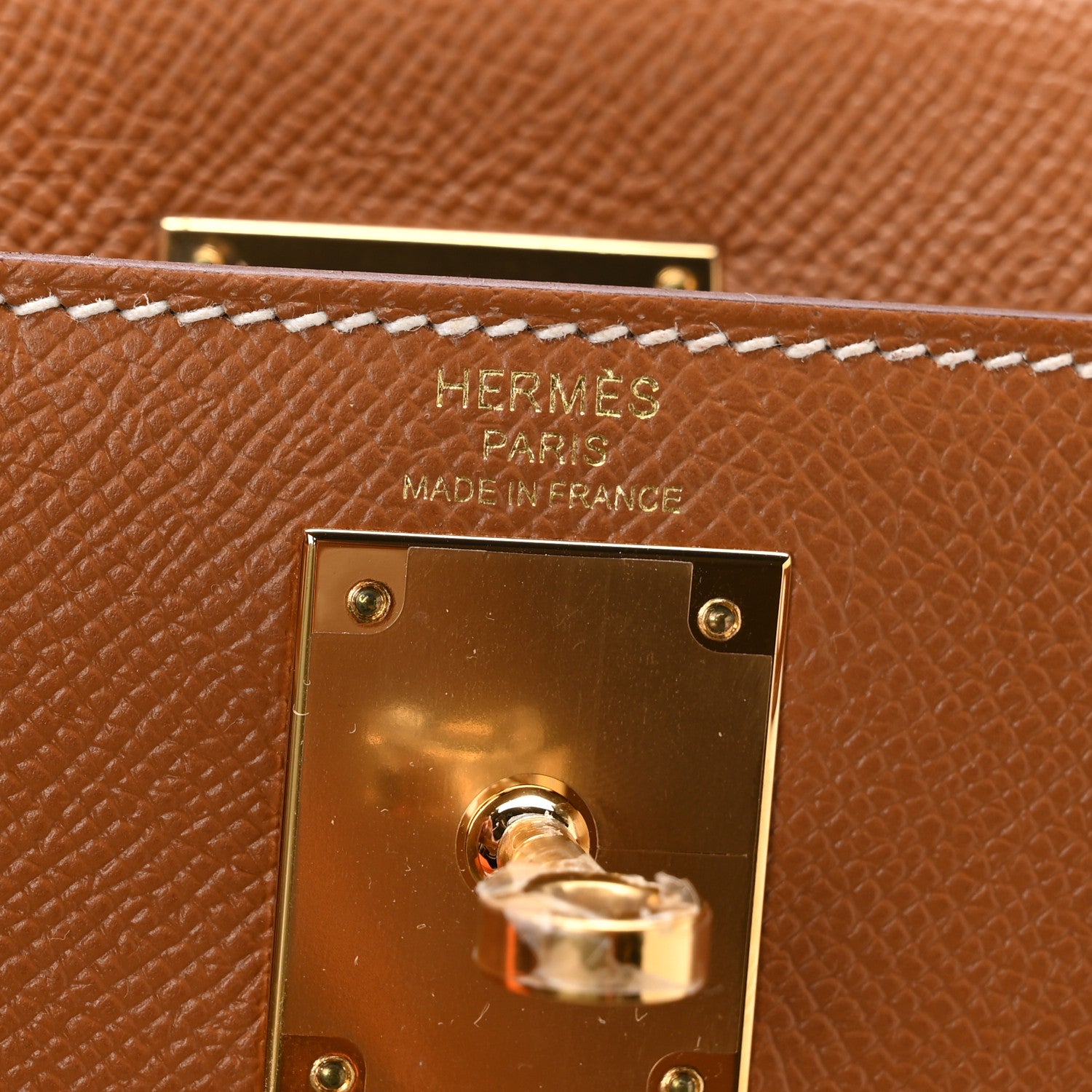 Hermes Epsom Kelly Sellier 28 Gold 6 of 11