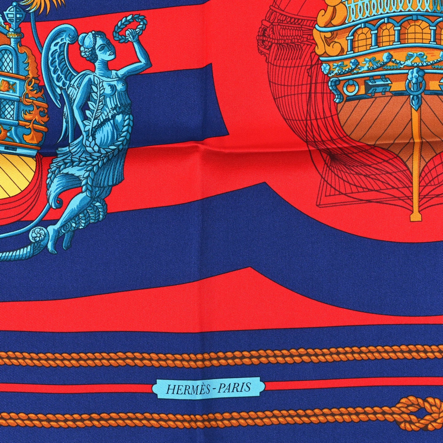Silk Chateaux D' Arriere Scarf 70