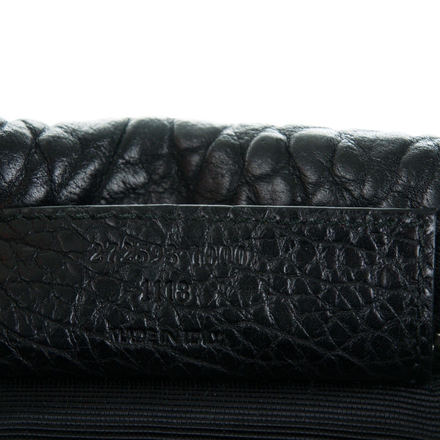 Balenciaga Bison Ancre Clutch Black 7 of 7