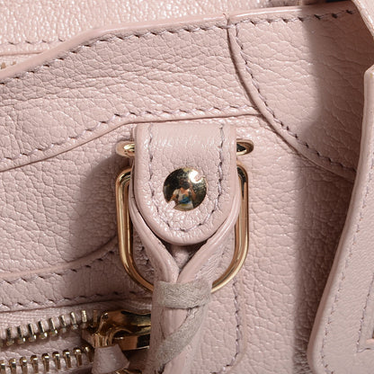 Balenciaga Chevre Gold Metallic Edge Hardware Mini City Rose Aubepine Bois de Rose 12 of 14