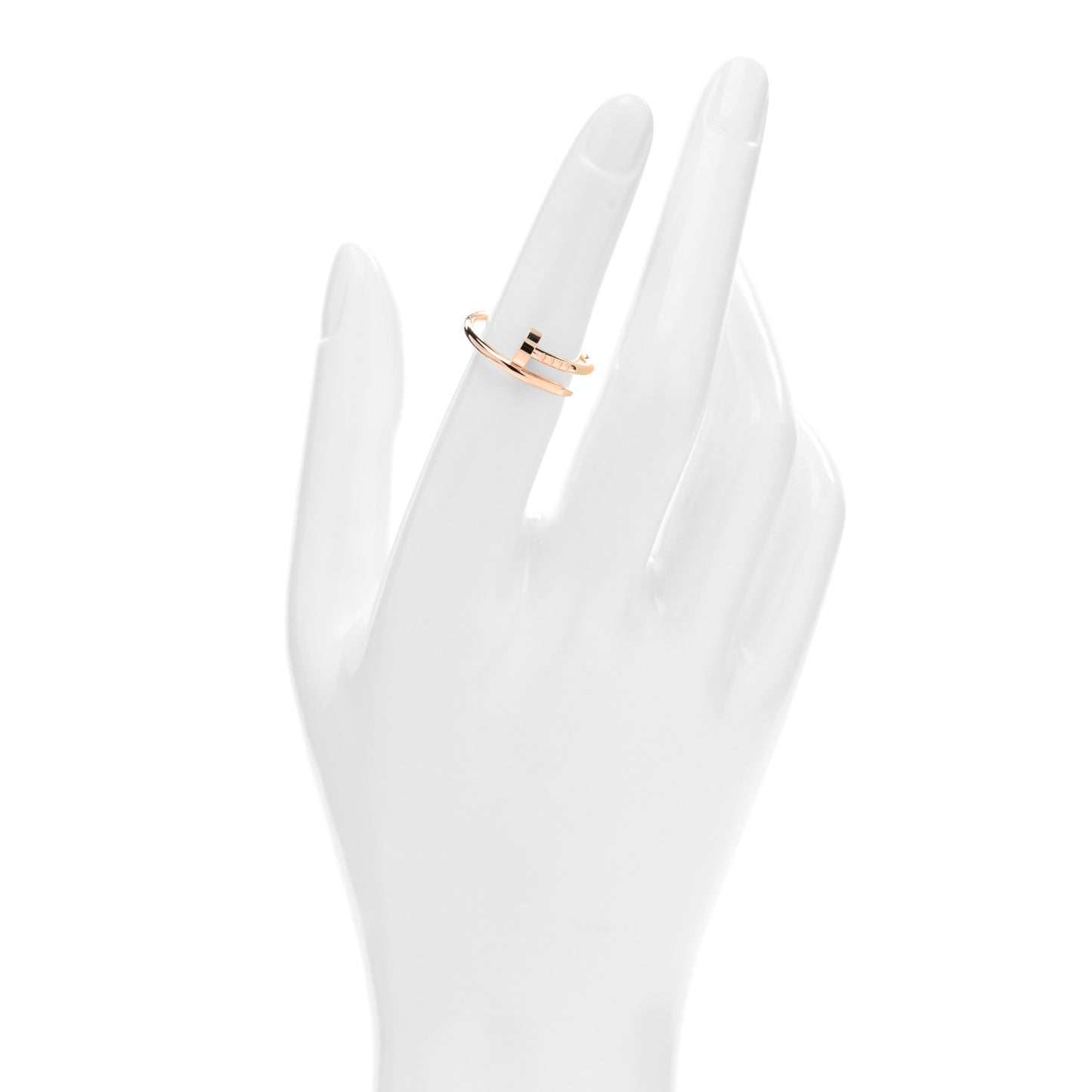 18K Pink Gold Small Juste Un Clou Ring 51 5.75
