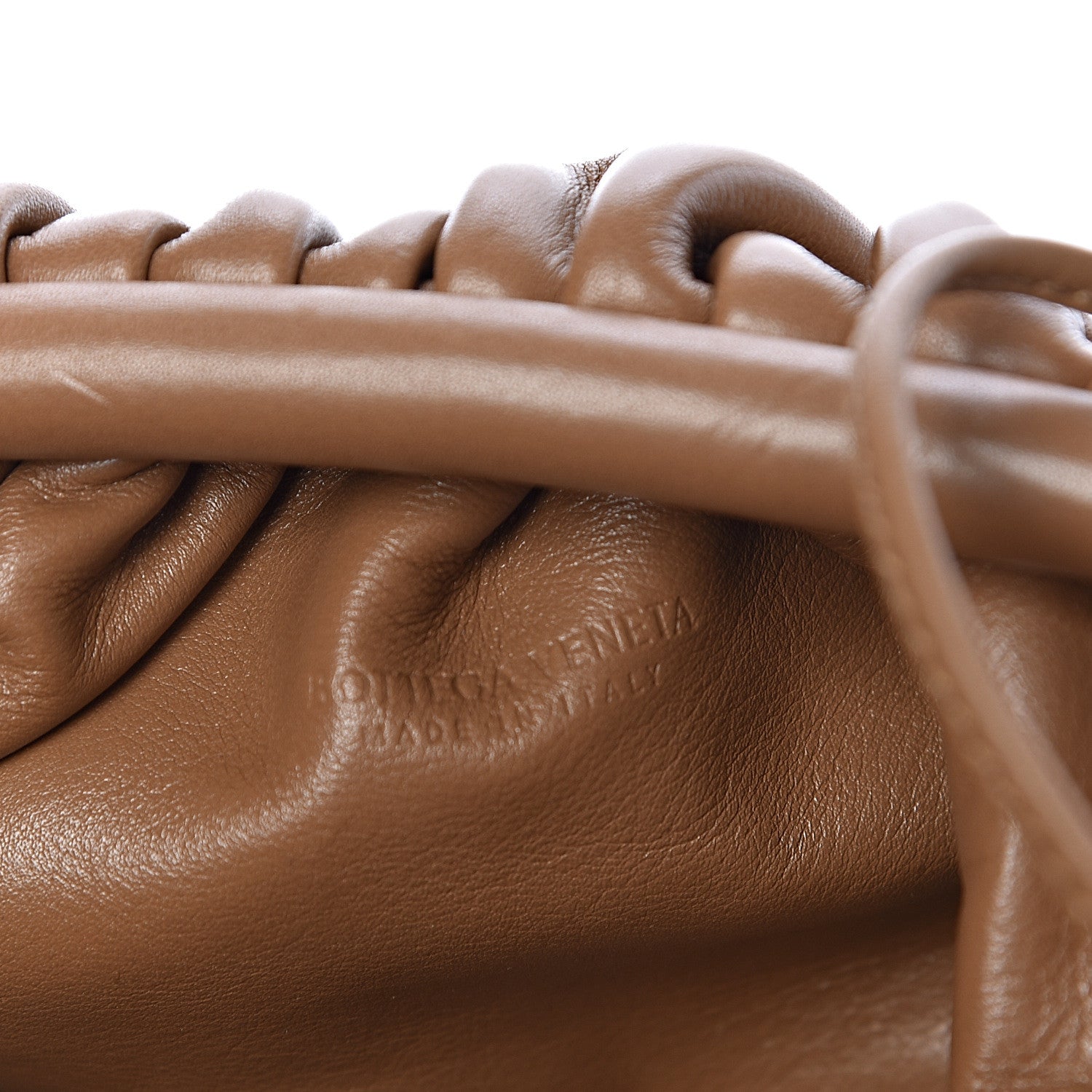 Bottega Veneta Butter Calfskin The Mini Pouch Cammello 6 of 10