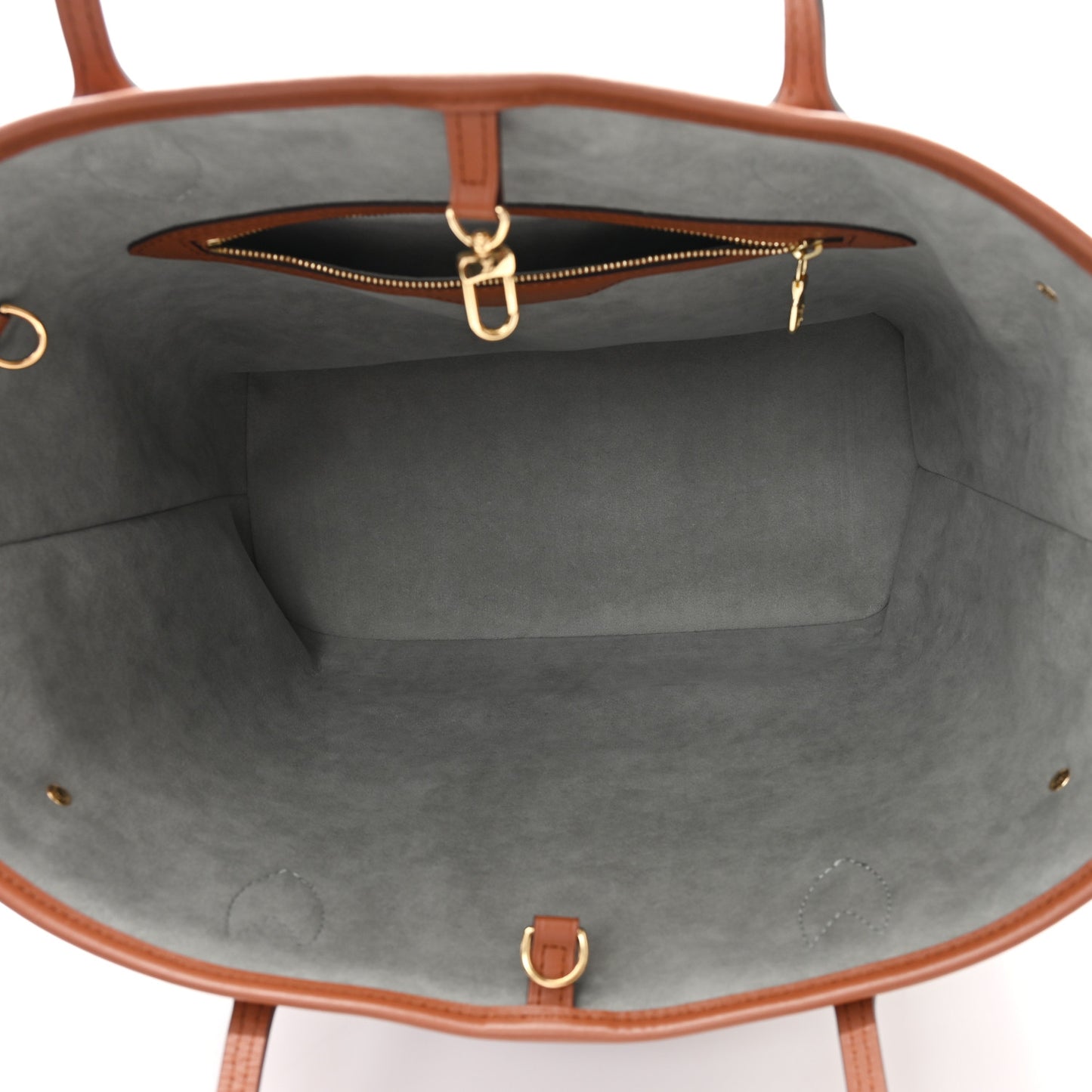 Metallic Monogram LV Garden Neverfull MM Silver