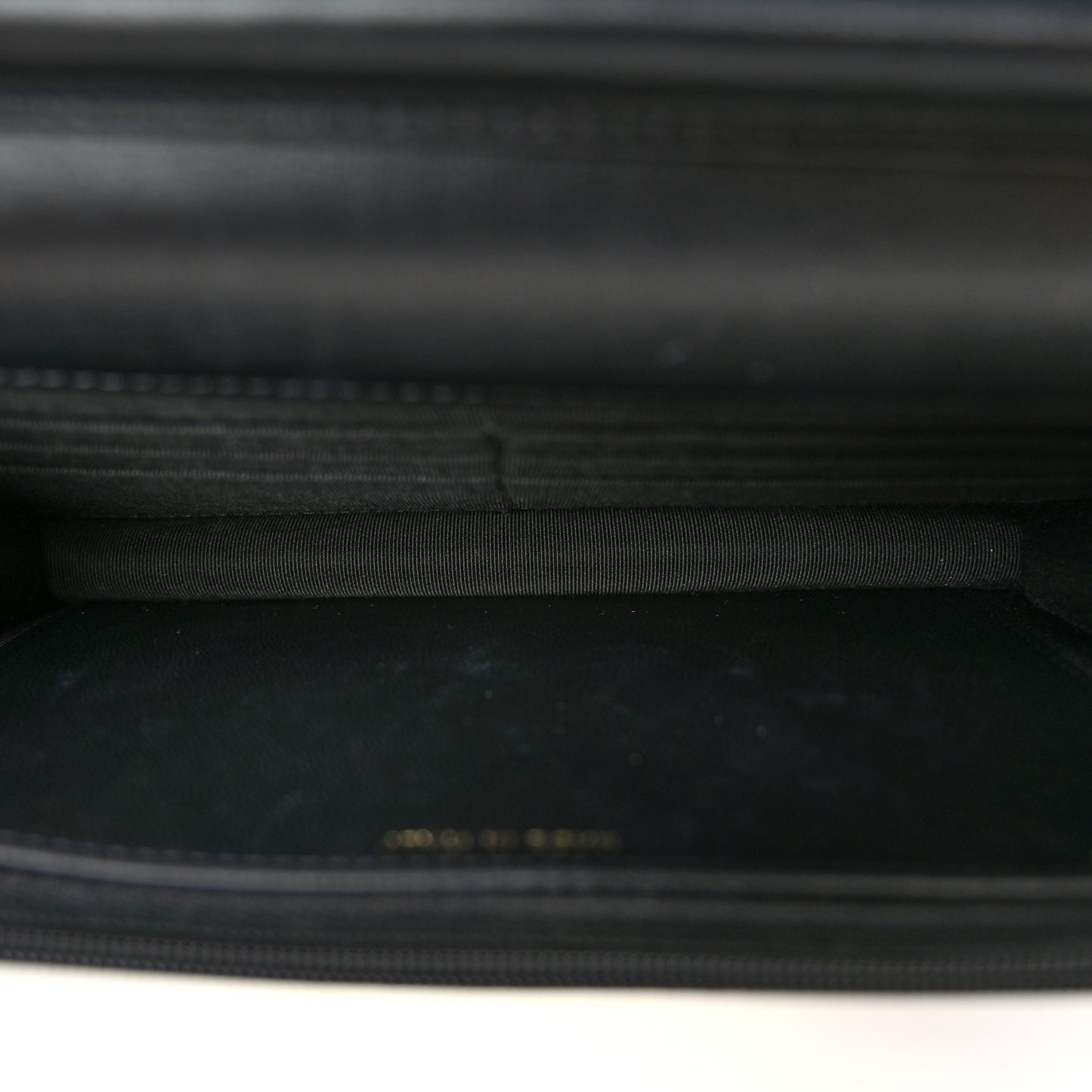 Lambskin Quilted Wallet On Chain WOC White Black