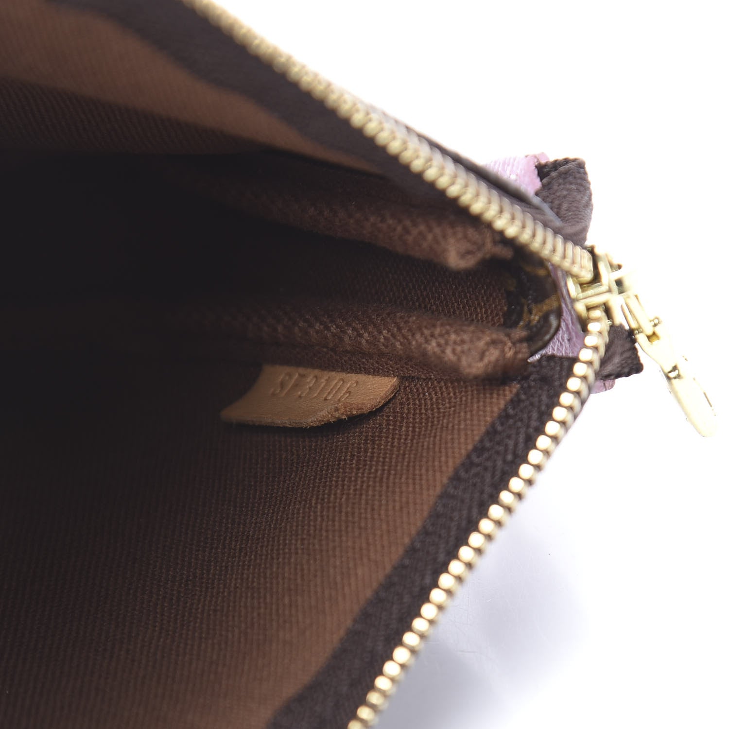Louis Vuitton Monogram 2016 Christmas Animation Mini Pochette Accessories Rose Ballerine 6 of 7